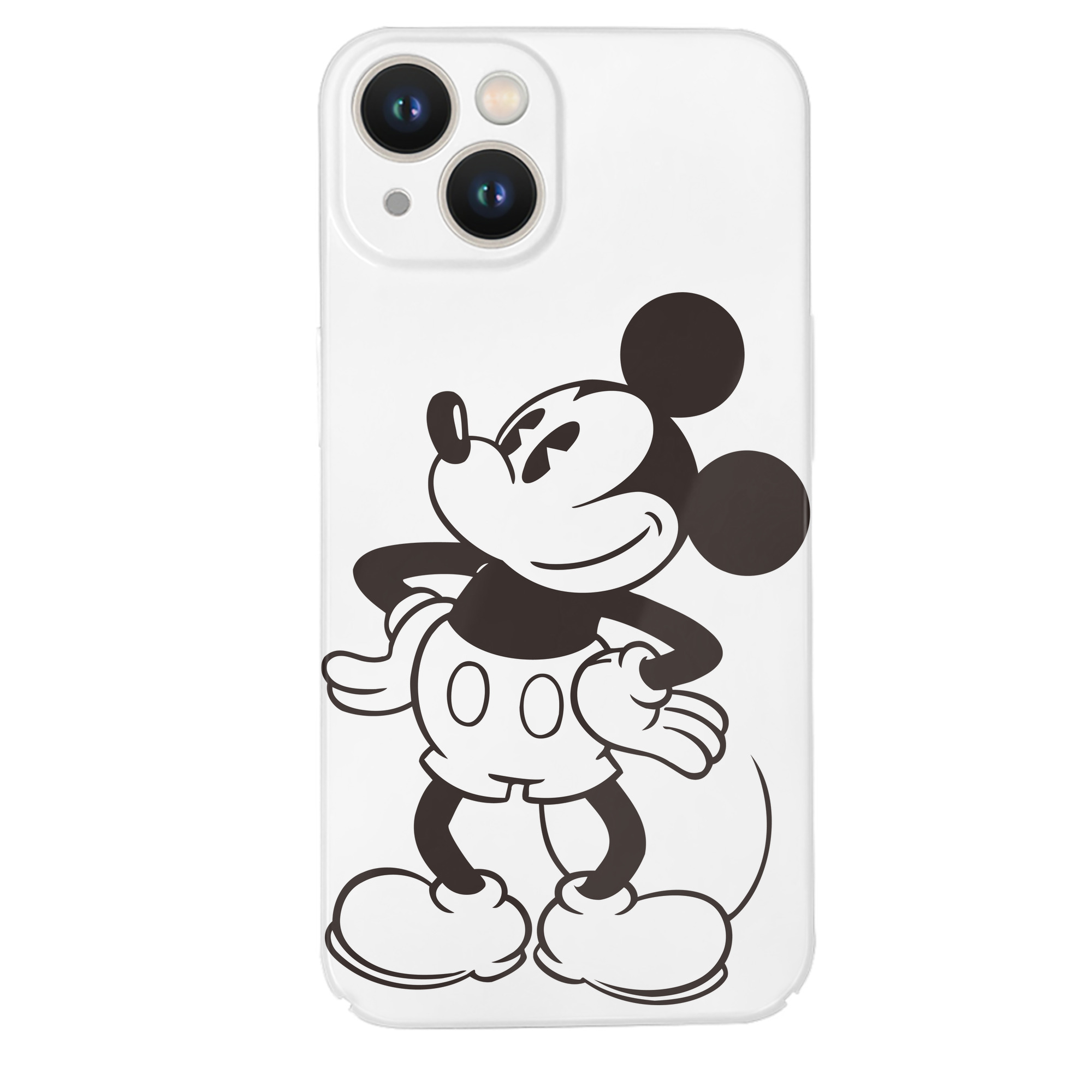 （画像用） ミッキーマウス Mickey Mouse 【iPhone 14シリーズ対応】ハードケース